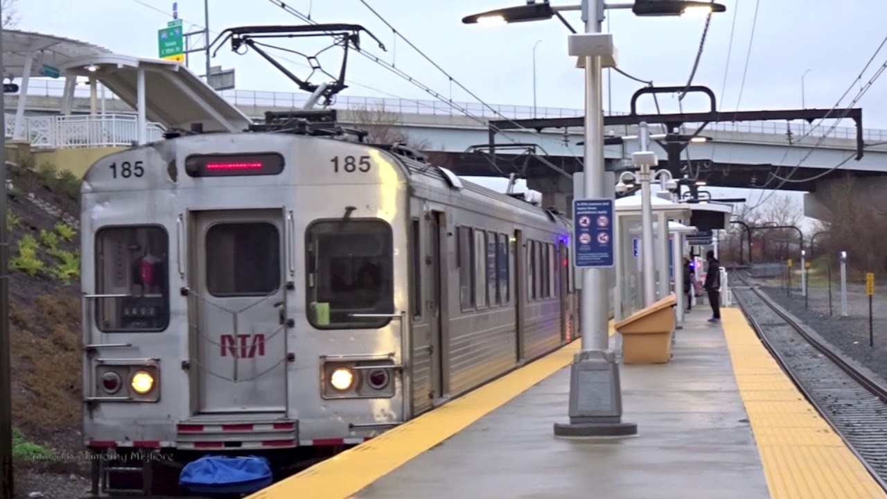 The Subway/Metro Red Line in Cleveland, Ohio 2019
