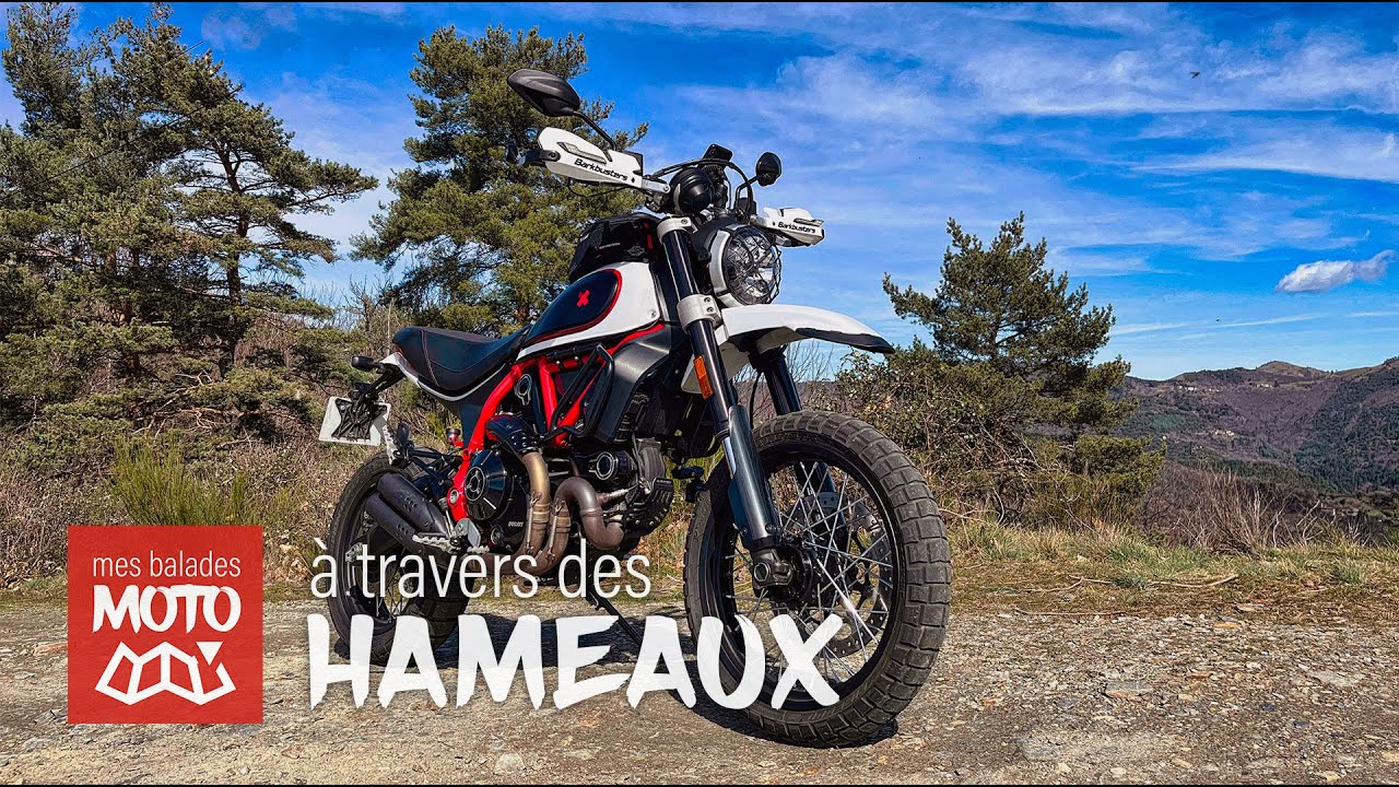 À travers des hameaux dans les Cévennes #Ride 125