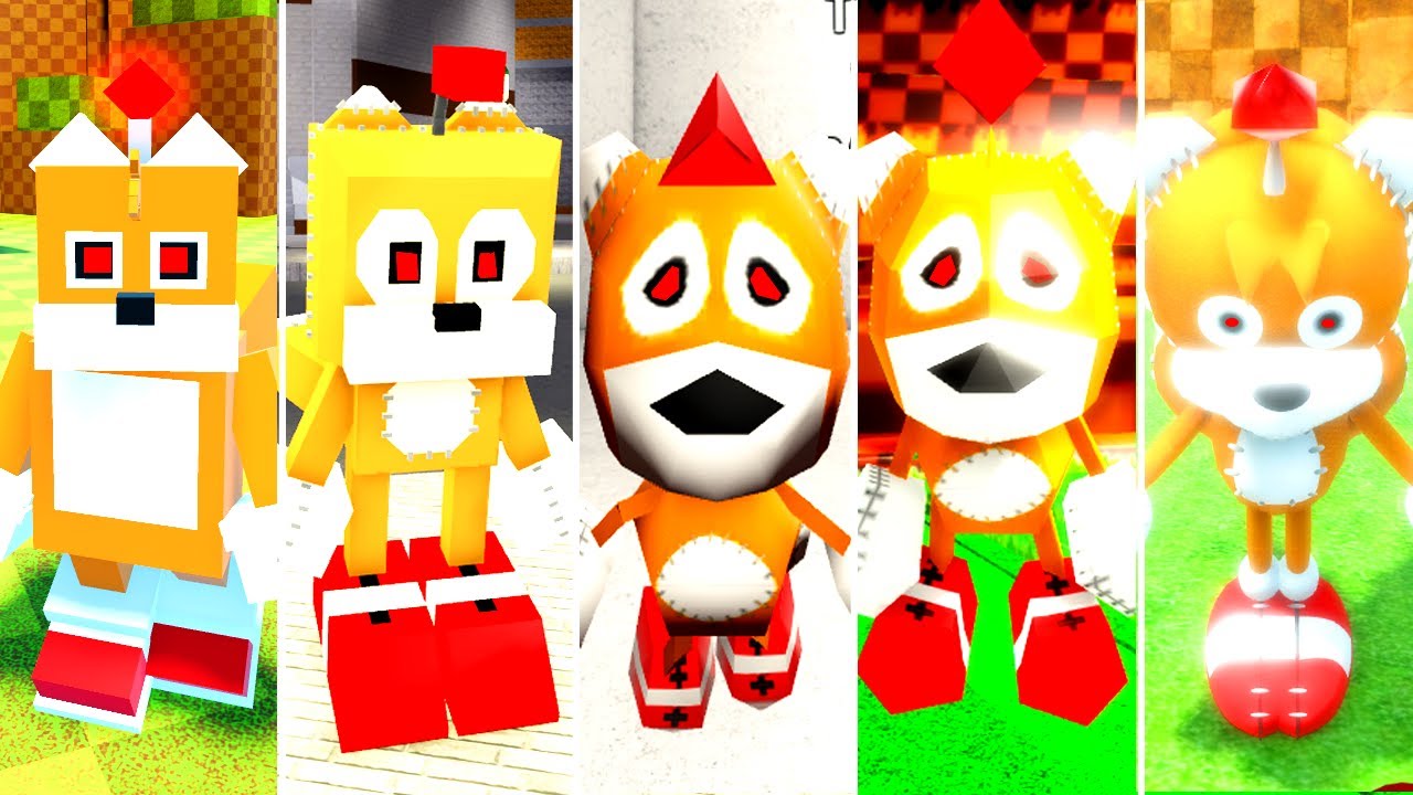 EVOLUÇÃO DO TAILS DOLLS (NOVO)! (Evolution of Tails Doll)