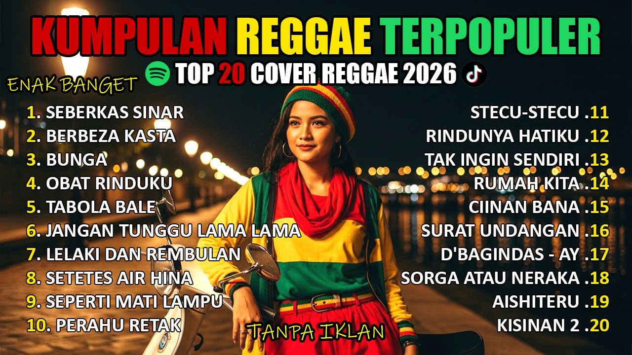 🔥 Top Hits Spotify Indonesia 2026 Full Album Reggae 🎧 Kumpulan Musik Cover SKA REGGAE Terbaru 2026!