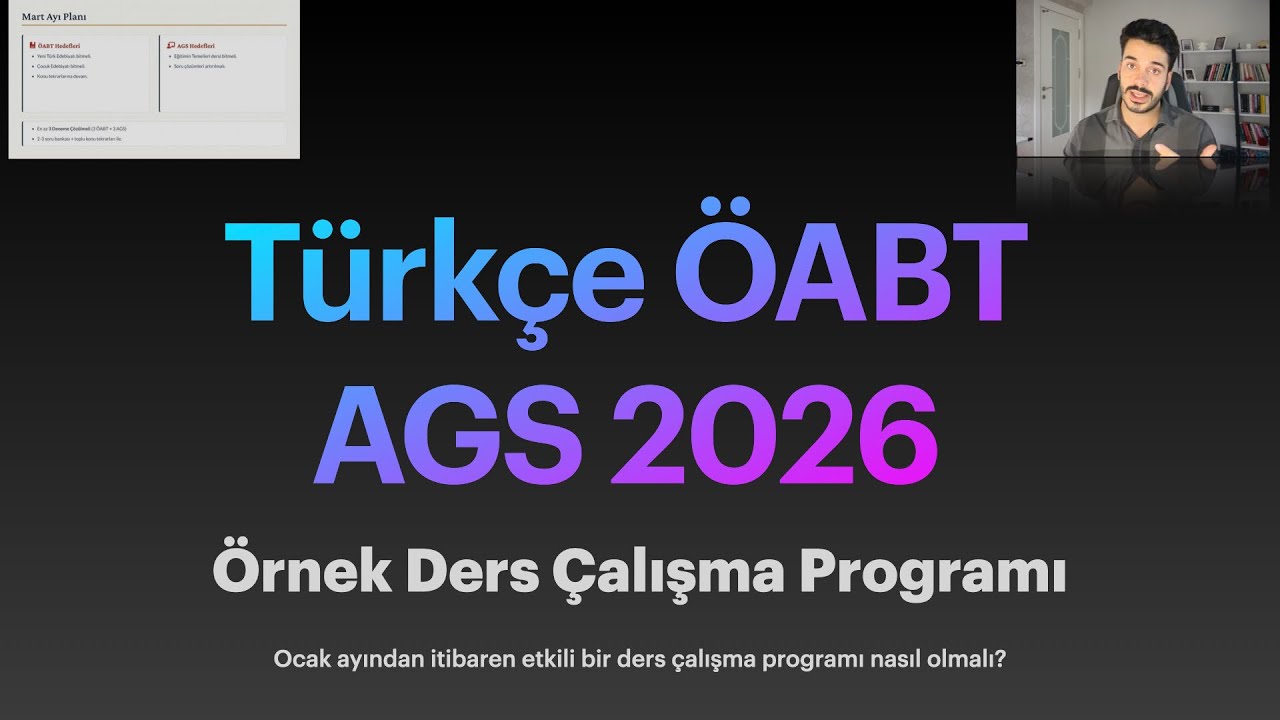 2026 Türkçe ÖABT için Bu Programı Kullanarak İlerle!