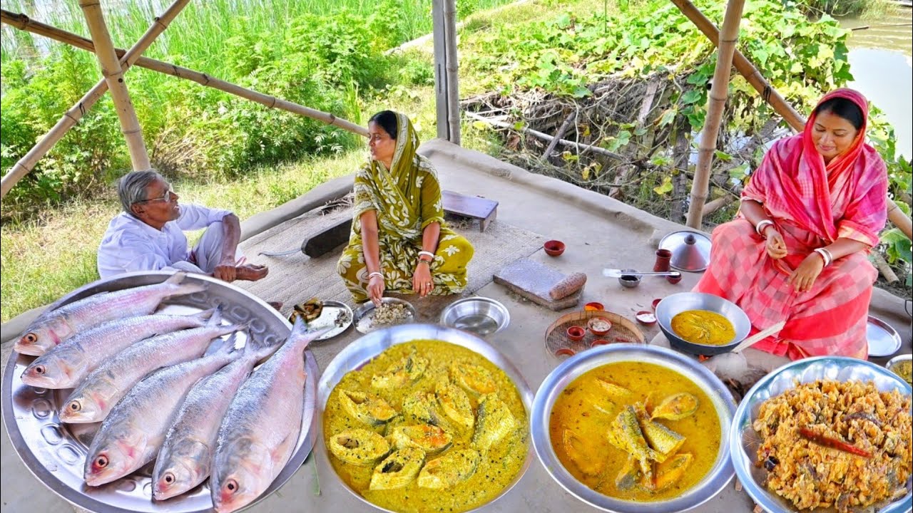 আজ তিনধরণের ইলিশমাছ রান্না করলাম পোস্ত ইলিশ, লেবু ইলিশ,ইলিশ ভর্তা || 3 types ilish fish recipe