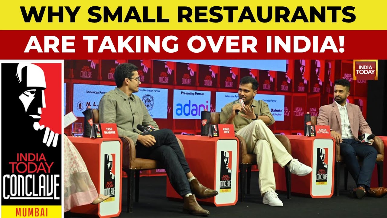 India&rsquo;s Food Revolution: The Rise of Tiny Eateries | India Today Conclave 2025 Mumbai