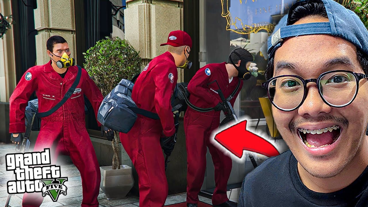 MISI PERAMPOKAN TOKO BERLIAN TERBESAR DI KOTA! - GTA 5 Story