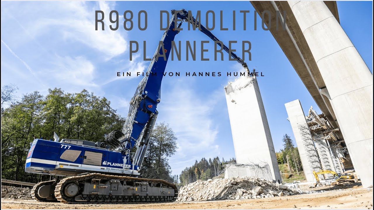 LIEBHERR R980 Demolition - PLANNERER Das Abbruchunternehmen