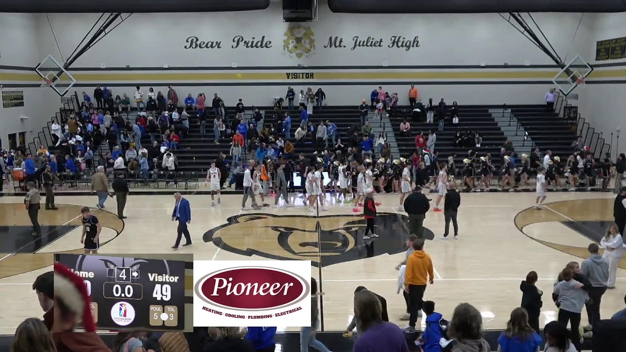 Mt. Juliet Golden Bears Boys Basketball vs. Lebanon