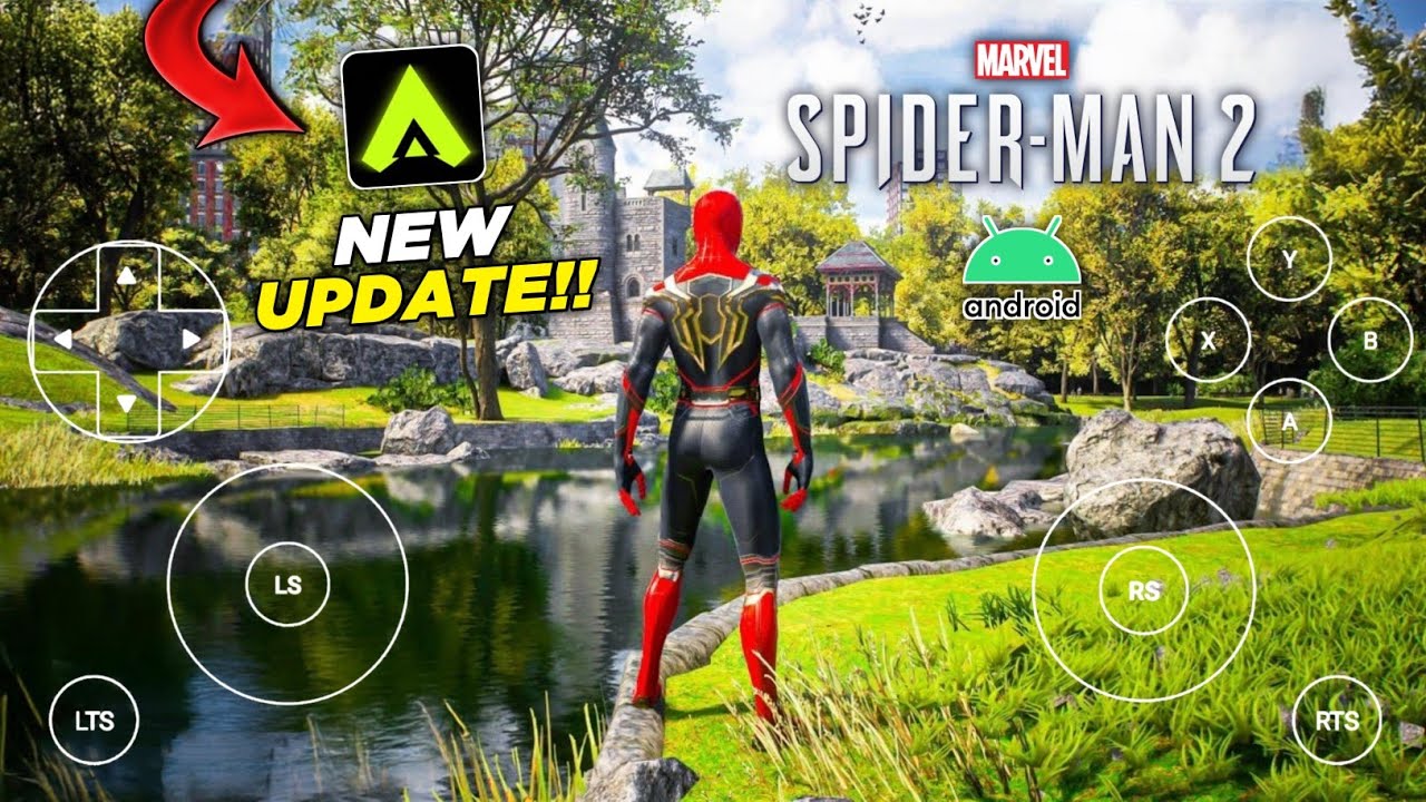 🔥 PLAY MARVEL SPIDERMAN 2 GAME ON MOBILE!! Unlimited Time - Update 3A Cloud Gaming App