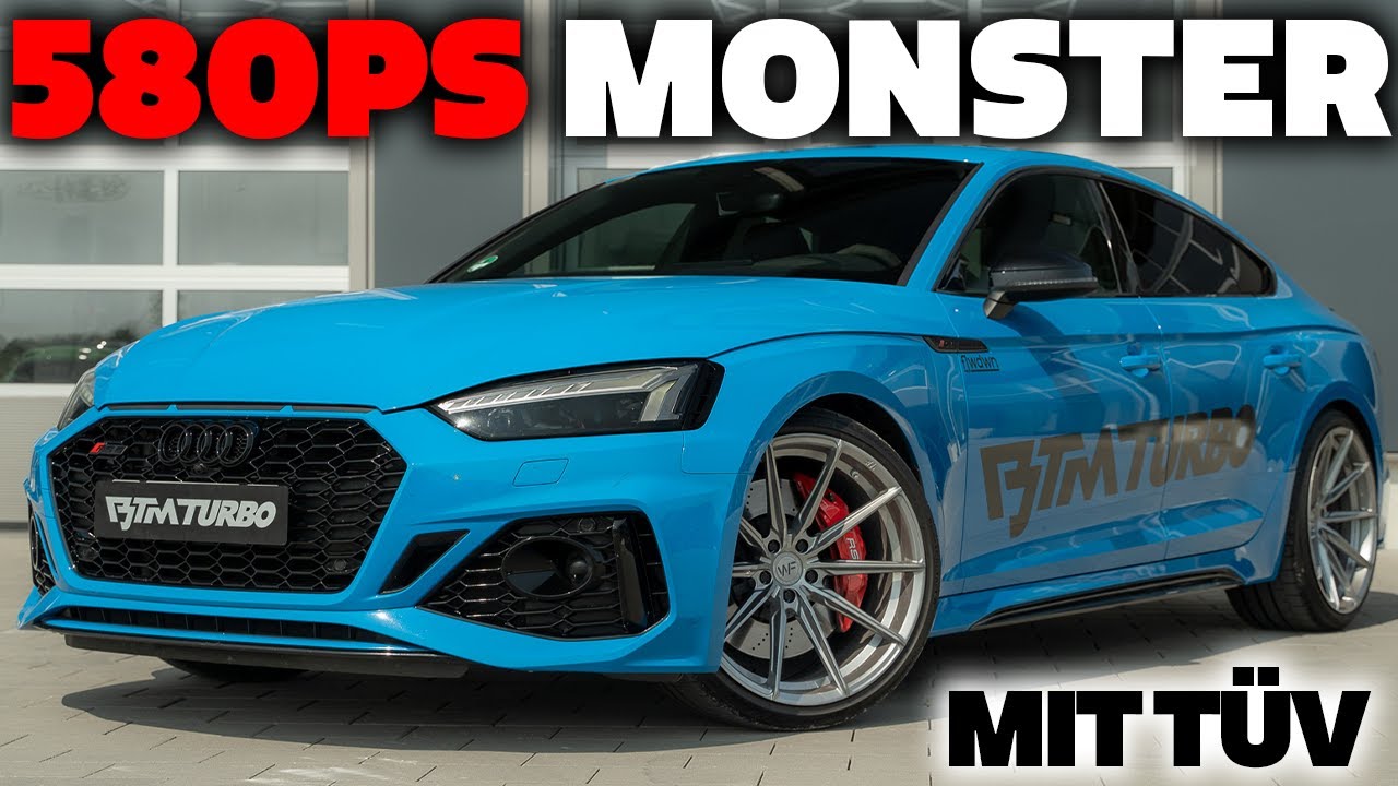 DAS GEHT OHNE UPGRADELADER! 580PS MIT TÜV FÜR MEGA SOUND! Leistungssteigerung Audi RS4 und RS5 B9