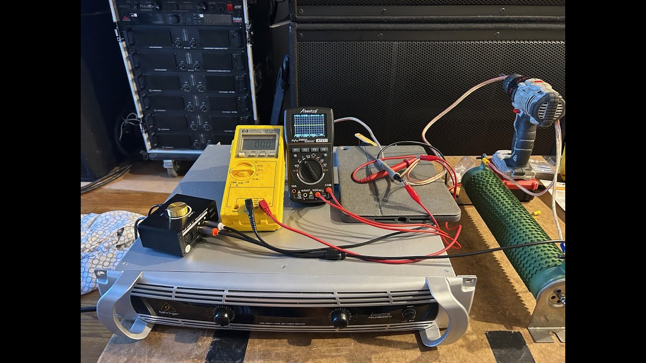 Behringer iNuke NU12000 Amp Dyno, Power at clipping