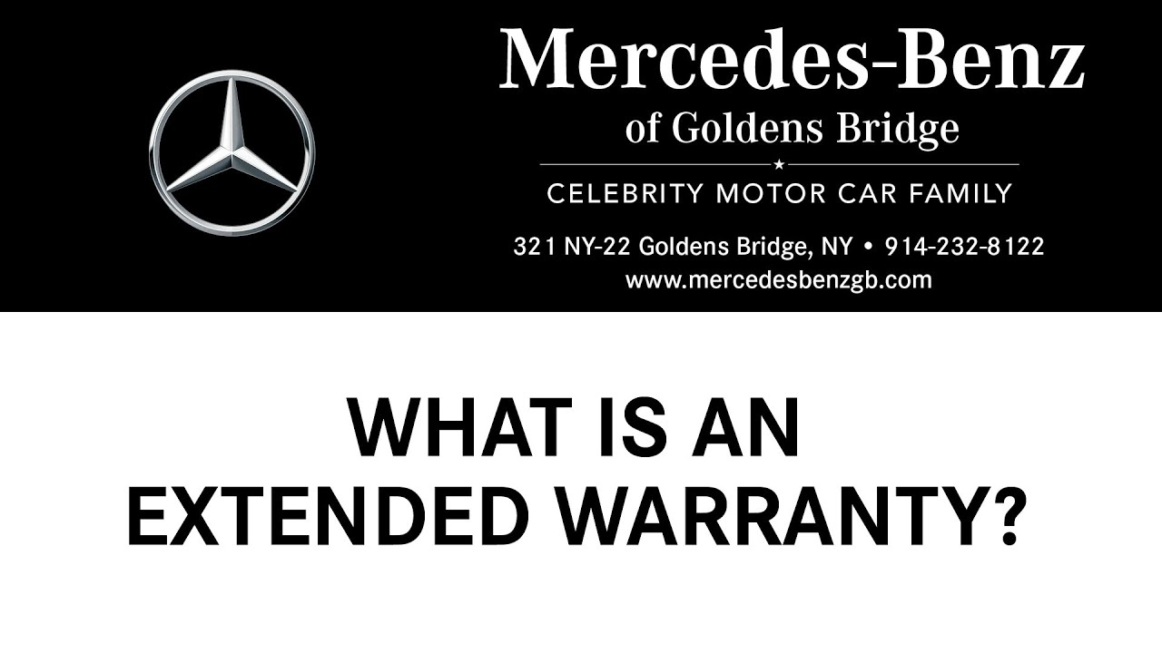 Extended Warranty | Available Options | Mercedes-Benz Of Goldens Bridge
