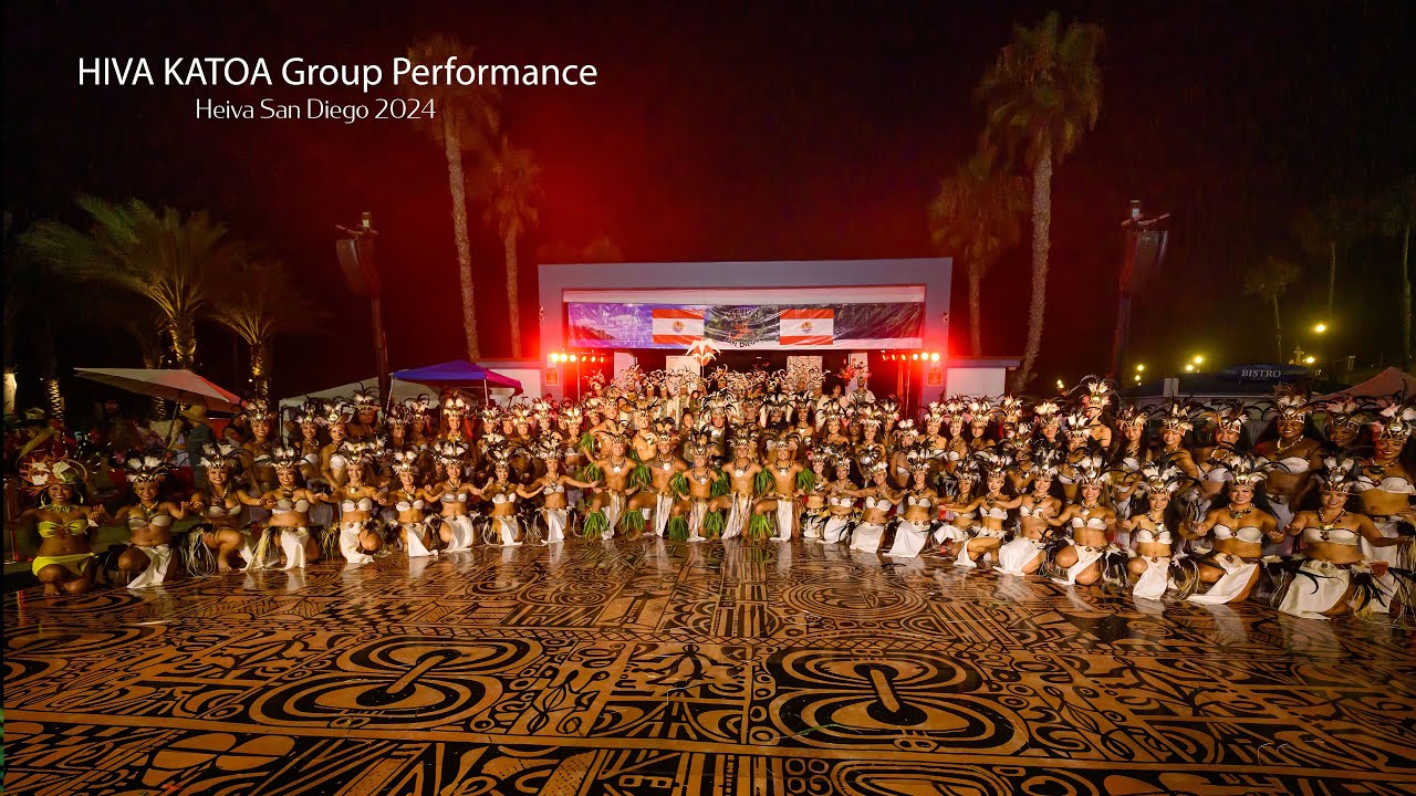 Heiva San Diego 2024 Group - Hiva Katoa