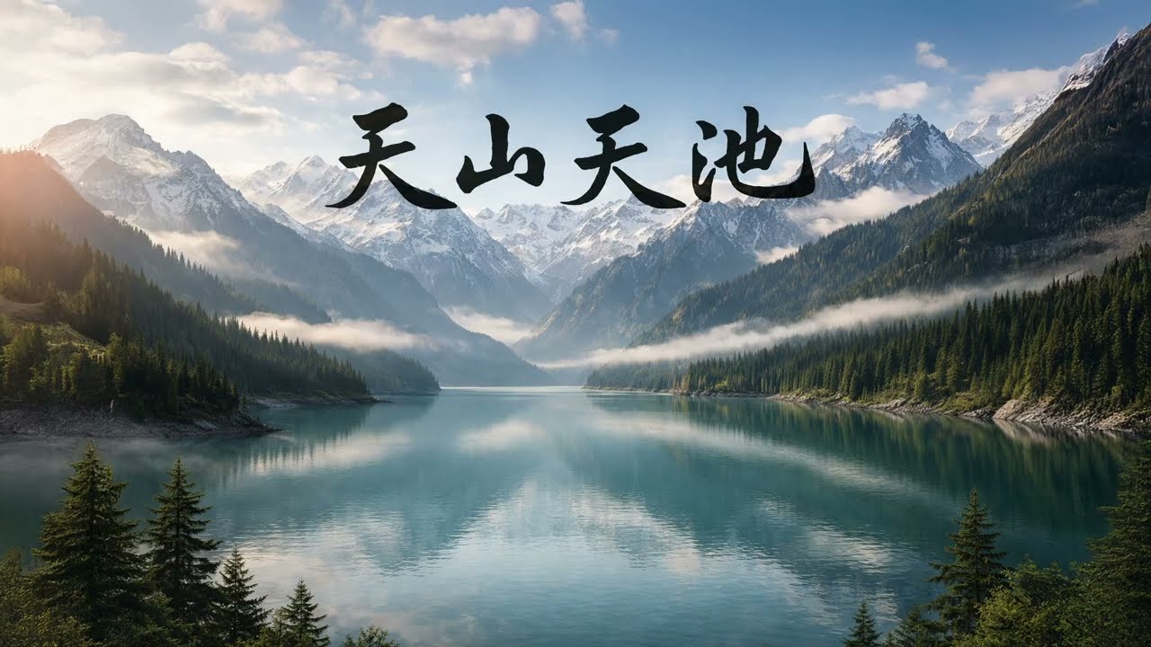 HEAVENLY LAKE | 天山天池 - Peaceful Chinese Instrumental Music