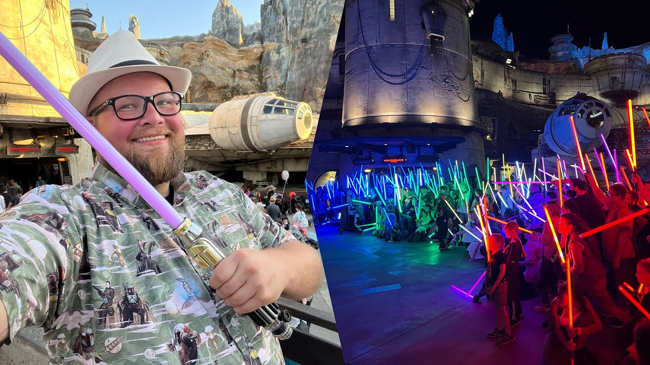 Disney’s Hollywood Studios 2022 | EPIC Lightsaber Meetup & Buying My First Lightsaber | Disney World