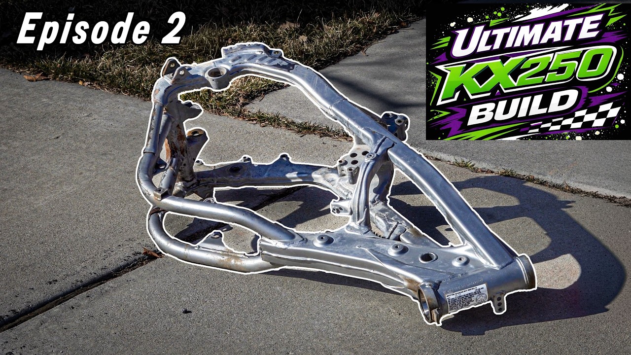Реставрация внедорожного мотоцикла KX250, эпизод 2.