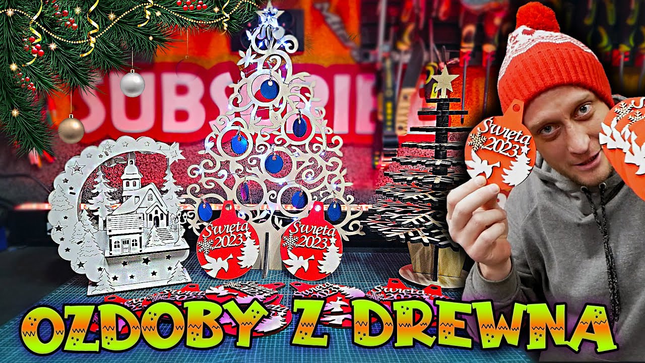 Drewniane bombki i choinki, ozdoby świąteczne, jak je zrobić? - Fox Corner
