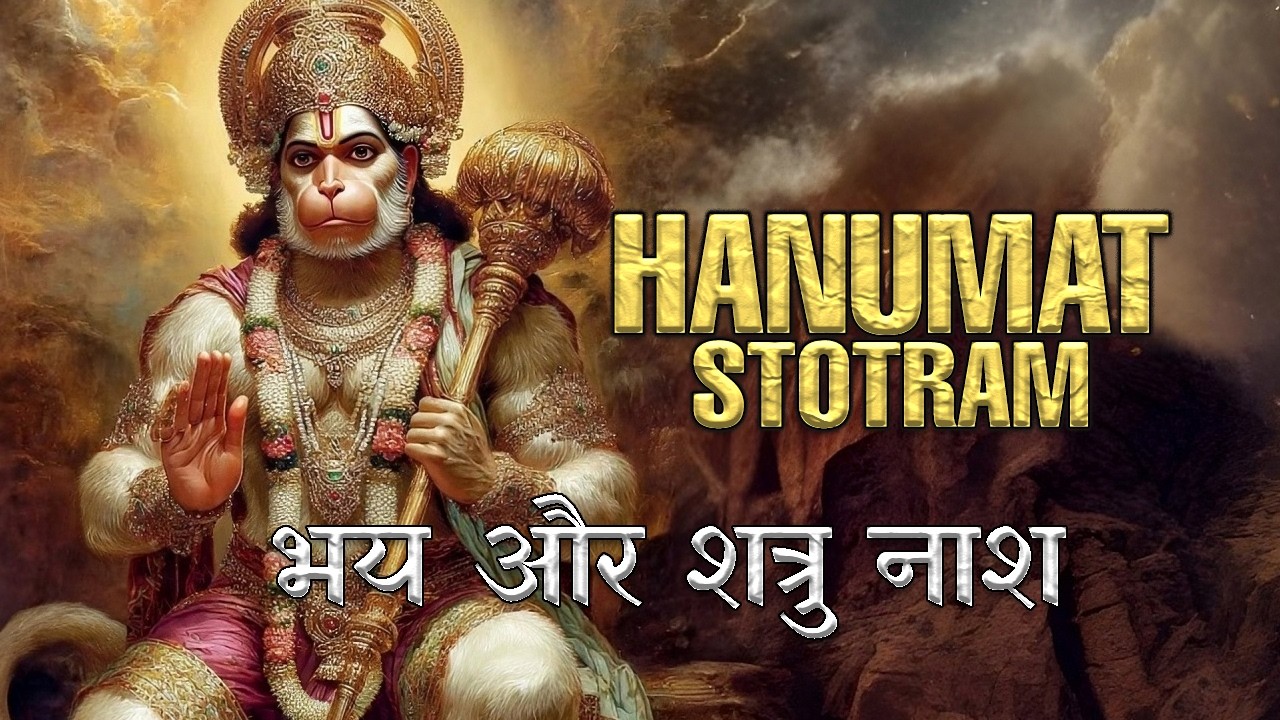 Daily Chant Hanuman Stotram | Wealth, Courage & Divine Blessings