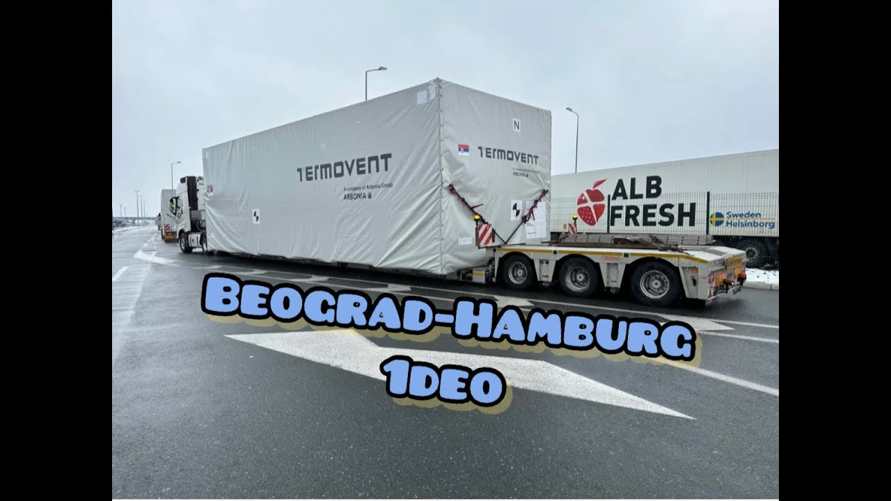 **Beograd-Hamburg** sa velikom širinom kroz celu Evropu..
