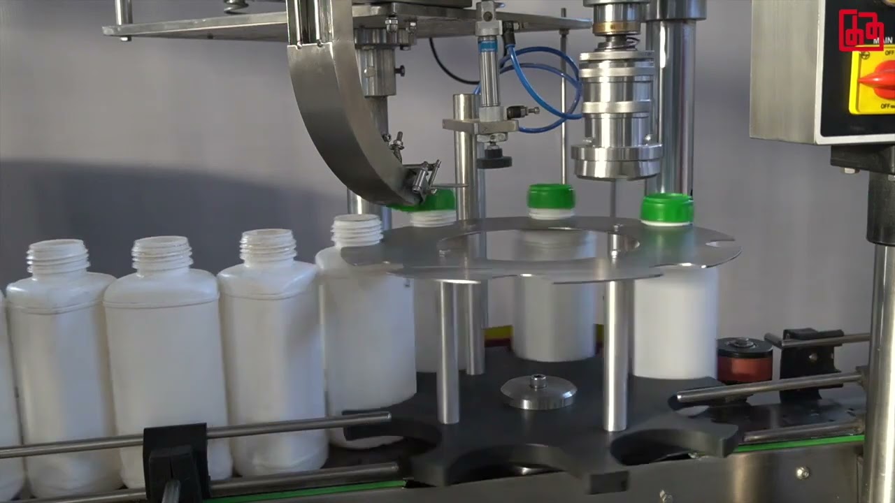 Automatic Liquid Filling Line | Agrochemical Pesticides Filling | Bottle Packaging Line