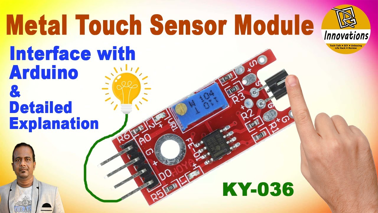 Датчик касания металла KY-036 | Пояснения и взаимодействие с Arduino | Практическая демонстрация