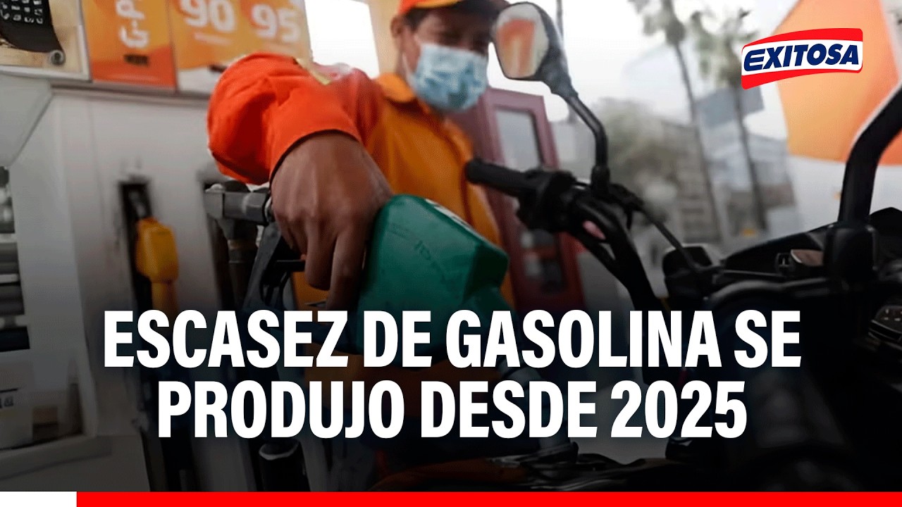 🔴🔵 Escasez de gasolina fue alertada desde diciembre de 2025, señala la Asociación de Grifos