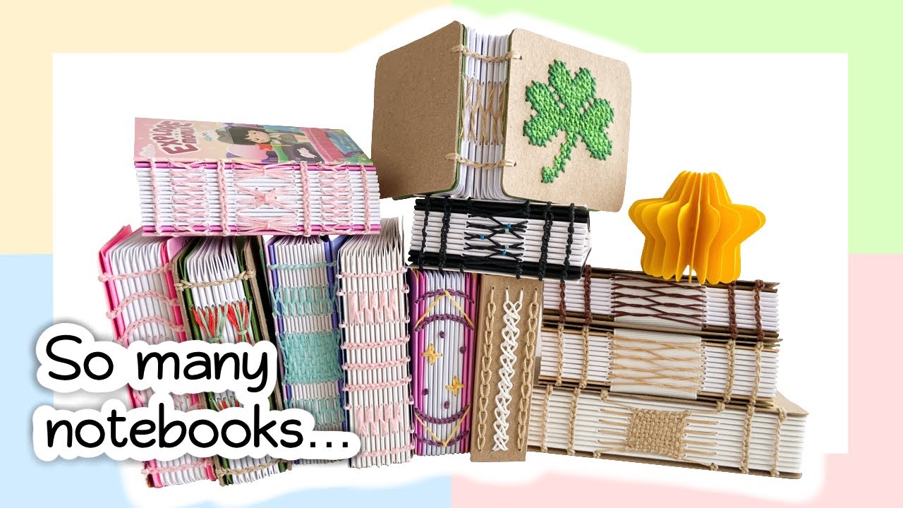 Bookbinding ideas 1 | Showing all of my book projects from the last two months