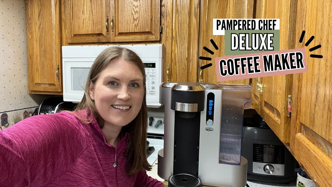 Discover the Ultimate Home Coffee Experience with Pampered Chef Deluxe Coffee Maker/Versatile & Easy