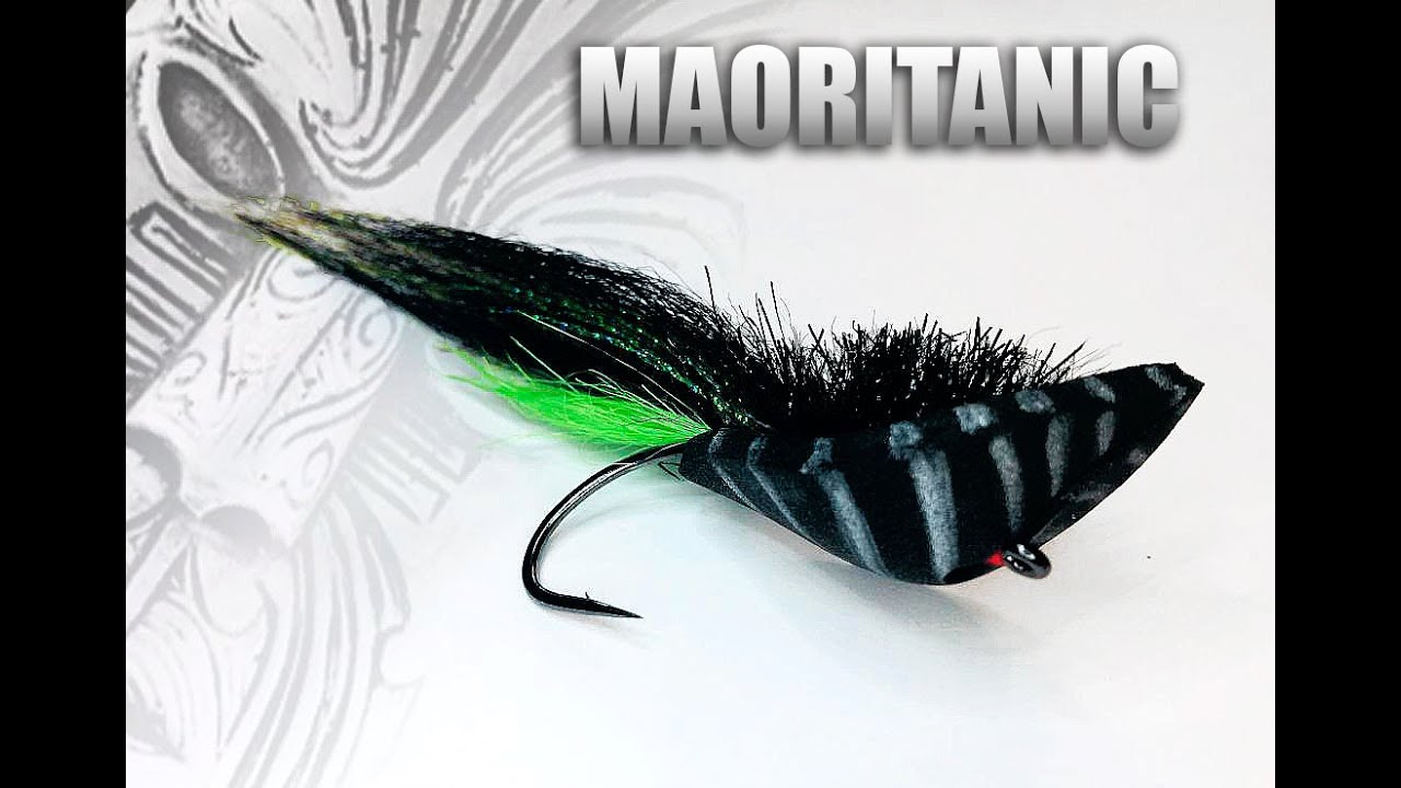 Atado de moscas para dorados, tarariras. (Fly tying) #57 (Maoritanic) El club del atado.