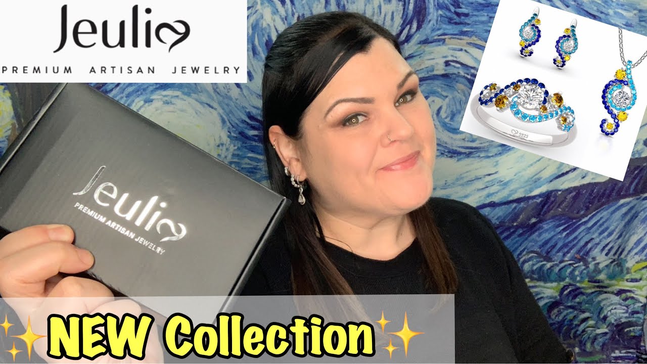 ✨NEW COLLECTION✨ Jeulia Jewelry // "The Starry Night'' Unboxing & Try on +Discount Code