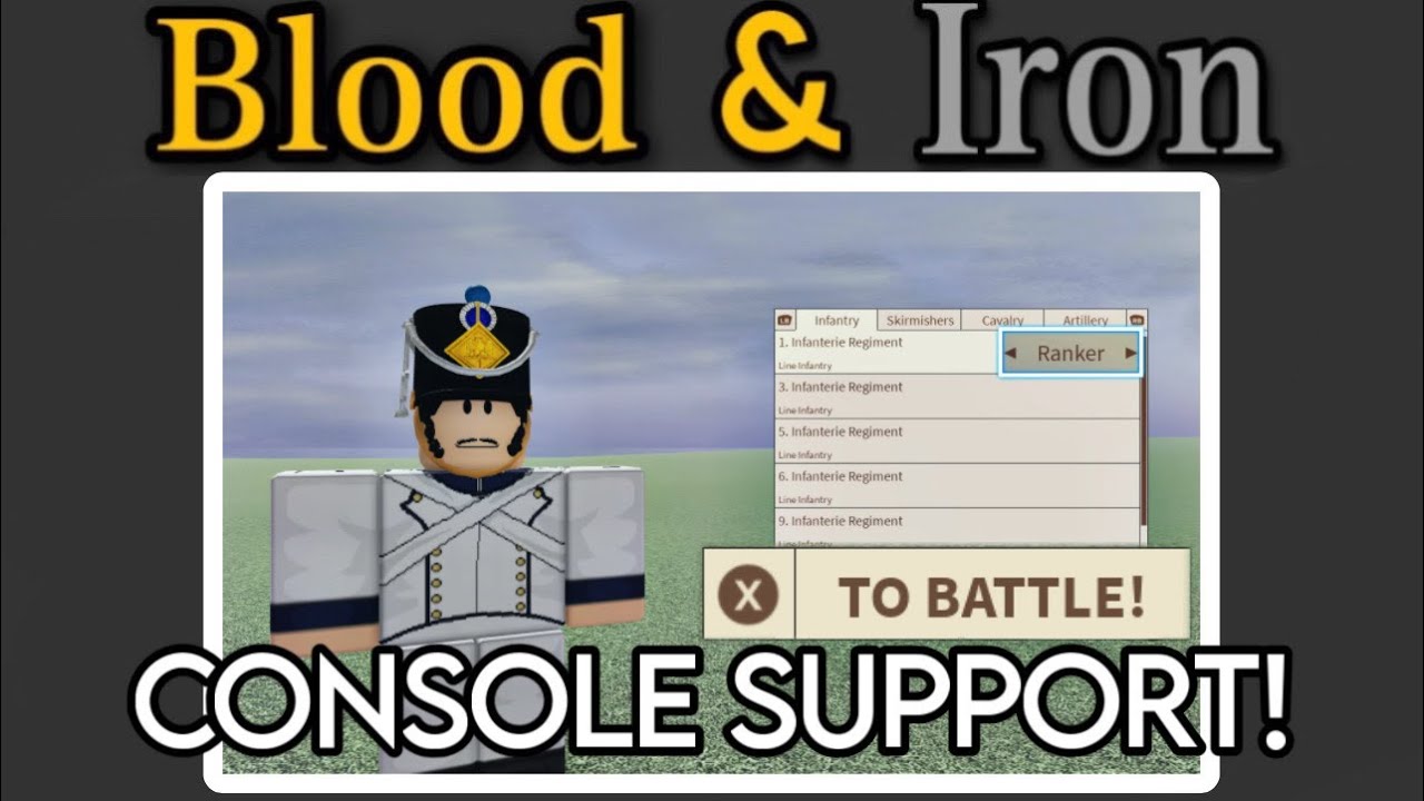 Утечка информации о поддержке Blood And Iron на консолях | Roblox