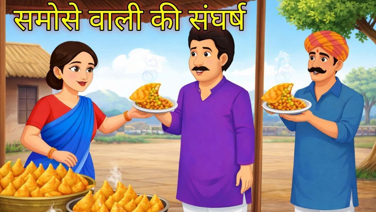 समोसे वाली की संघर्ष ।।Moral story ।। Emotion story || Toon Duniya