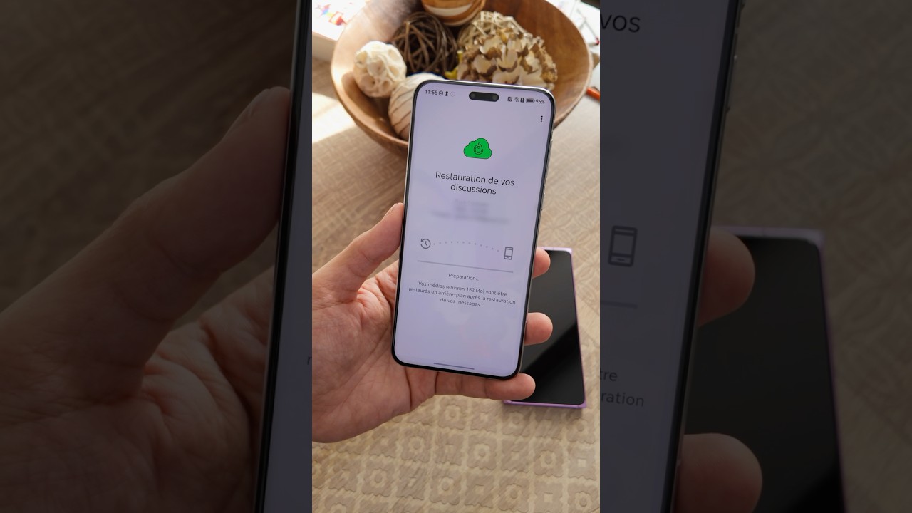 Transfert WhatsApp Google Drive #whatsapp #googledrive #smartphone