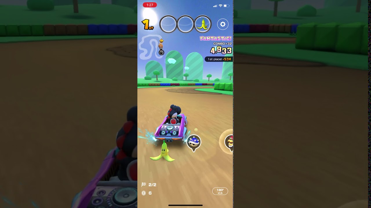Another Spiny Shell malfunction