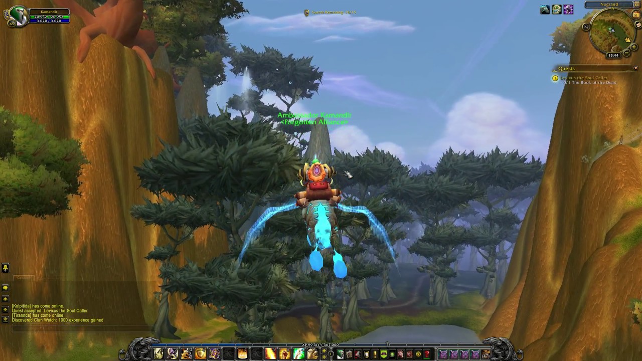 WoW quest #3583 Levixus the Soul Caller