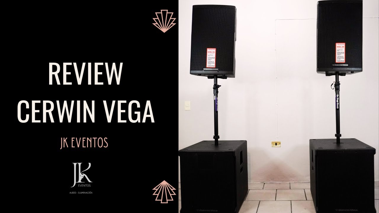CERWIN VEGA SUBWOOFER //REVIEW Y OPINIONES 😎🤔#cerwinvega #audio #bocina