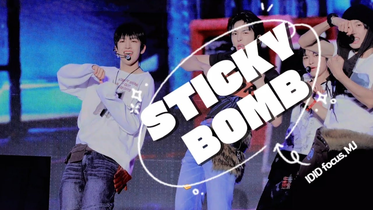 IDID/김민재 | 251120 PUSHBACK showcase STICKY BOMB - 아이딧 focus. 민재