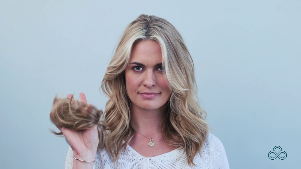 2  Easy Hairstyles using a Madison Braids Top Knot Bun Ponytail Hair Extension