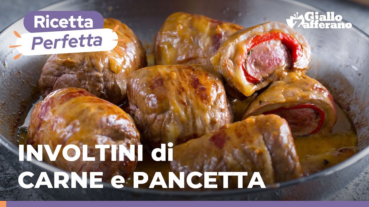 INVOLTINI di CARNE e PANCETTA: un secondo piatto da leccarsi i baffi!🤤