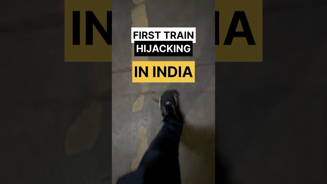 FIRST TRAIN HIJACKING IN INDIA :- THE SHORT HIJACKING STORY