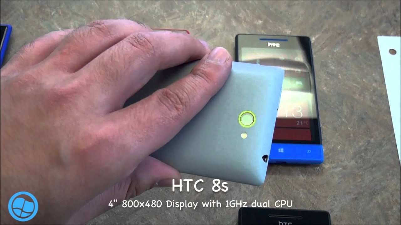 Hands on with the HTC 8X and 8S with Windows Phone 8