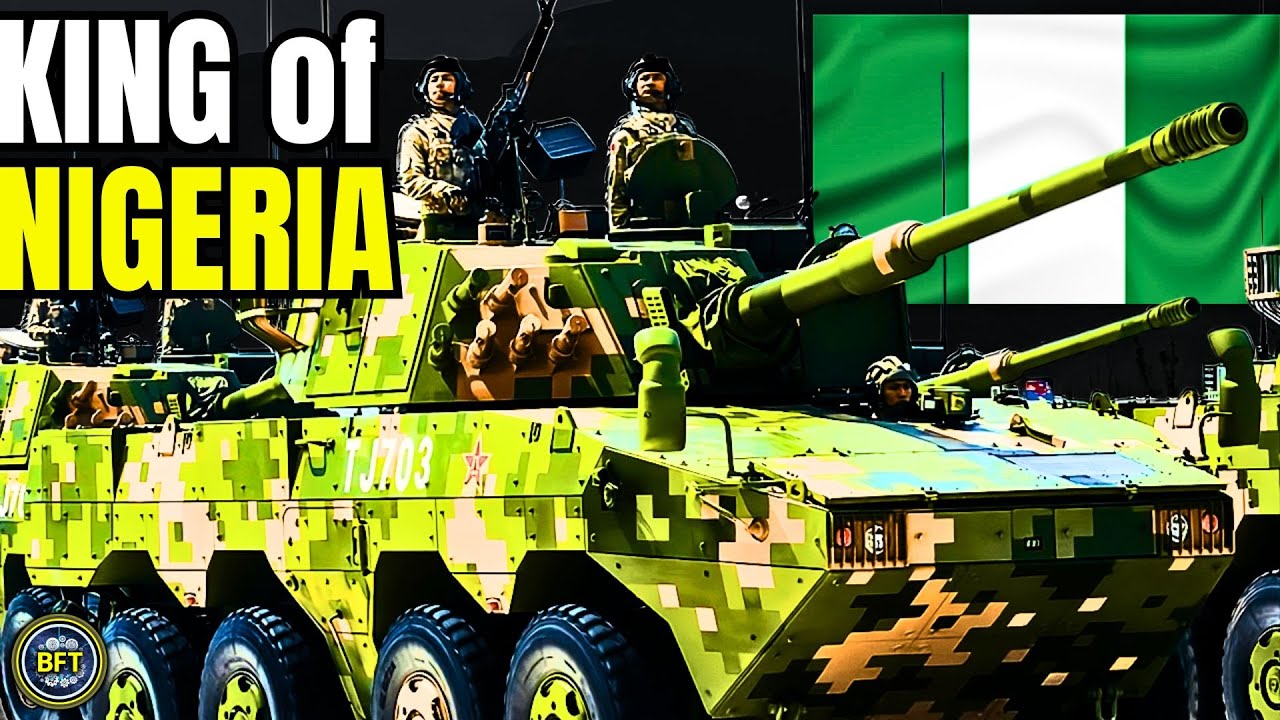 Топ-10 самых мощных военных машин нигерийской армии!