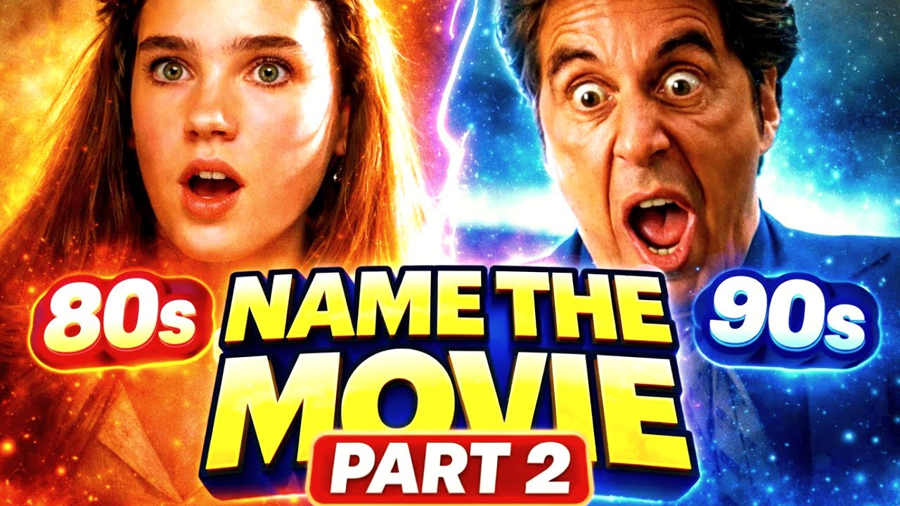 Guess the Movie From One Frame 🎬 | 80s vs 90s Movie Quiz (Part 2)