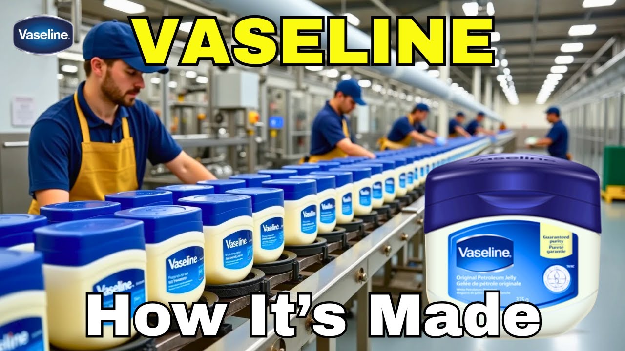 How Vaseline Petroleum Jelly Is Made – From Crude Oil to Global Icon