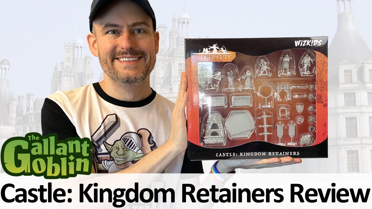 Castle: Kingdom Retainers - WizKids Deep Cuts Unpainted Minis