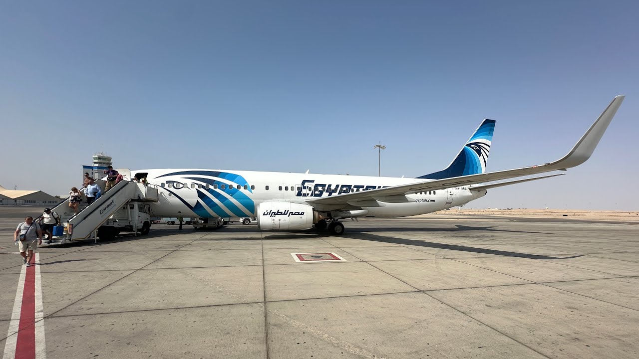 [TRIPREPORT] EgyptAir Boeing 737-800 | Cairo - Luxor | Economy (New cabin)