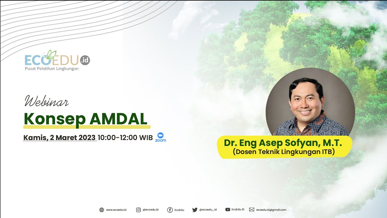 Webinar Ecoedu.id Konsep AMDAL