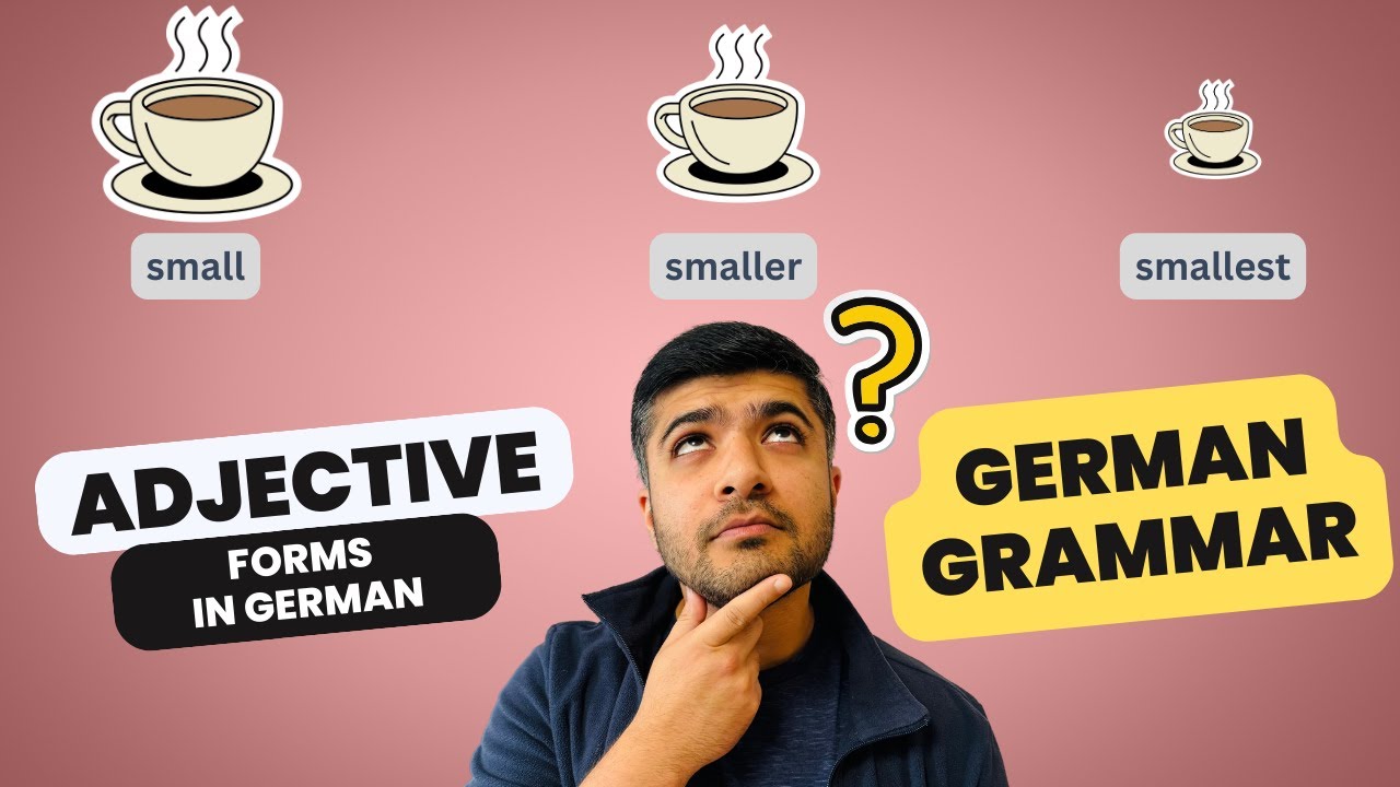Make Comparisons in German A1 | Positiv - Komperativ - Superlativ | Adjective Forms