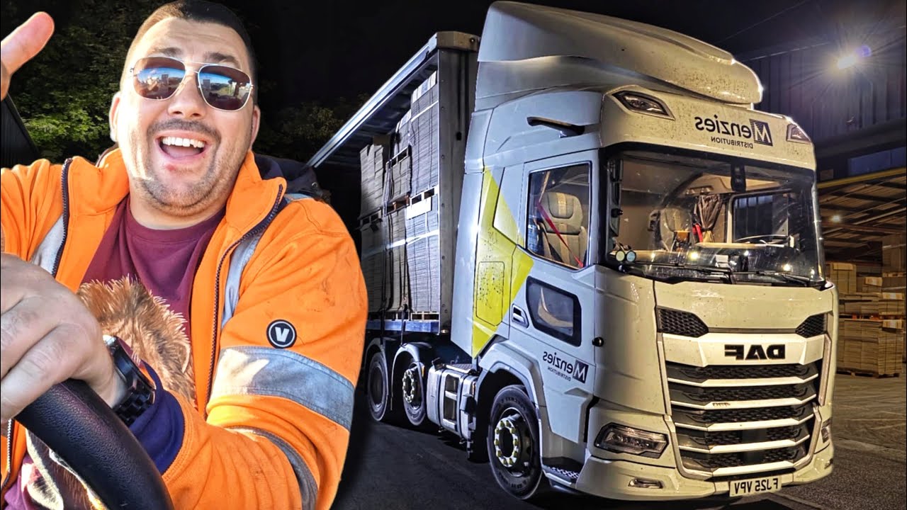PRIMA  CURSA  CU  NOUL DAF XF 2025