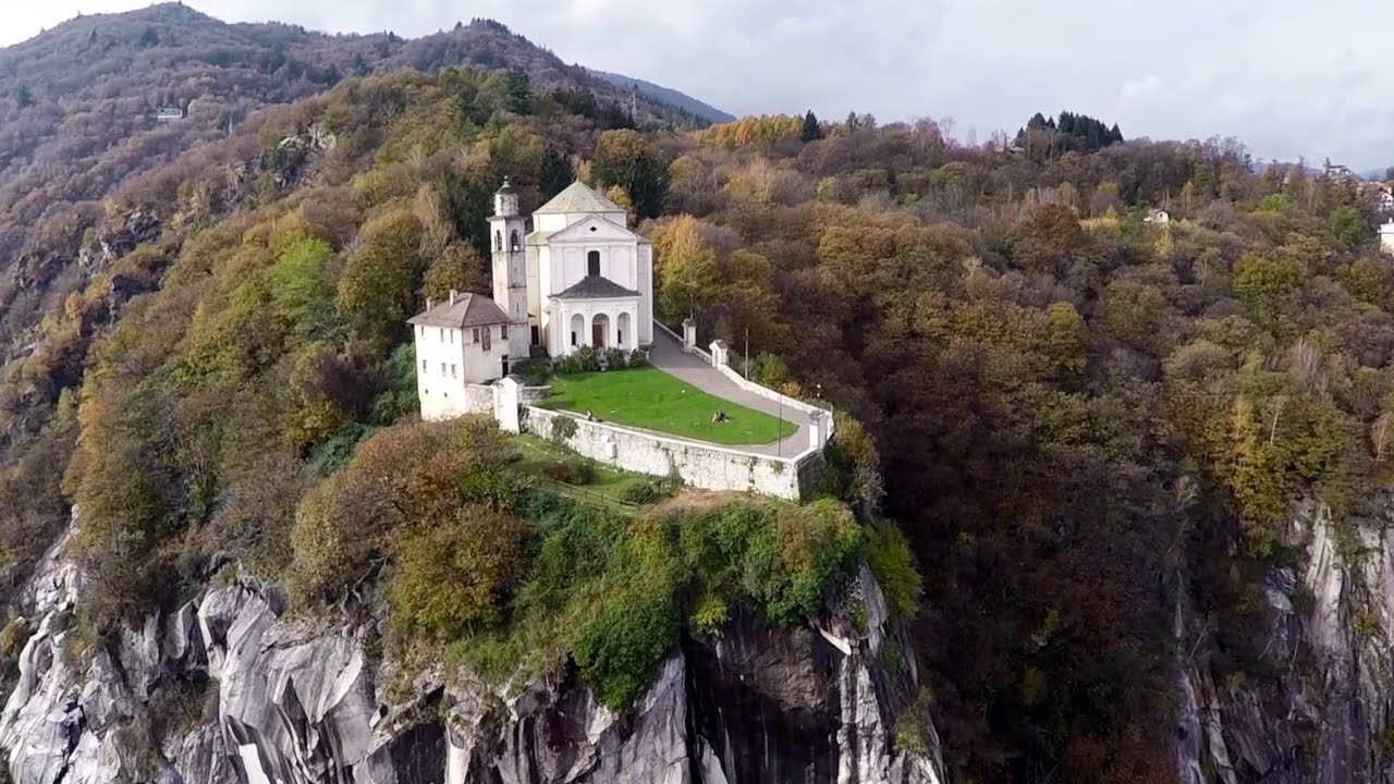Santuario della Madonna del Sasso, Lago D'Orta, Verbano Cusio Ossola, Piemonte, Italy