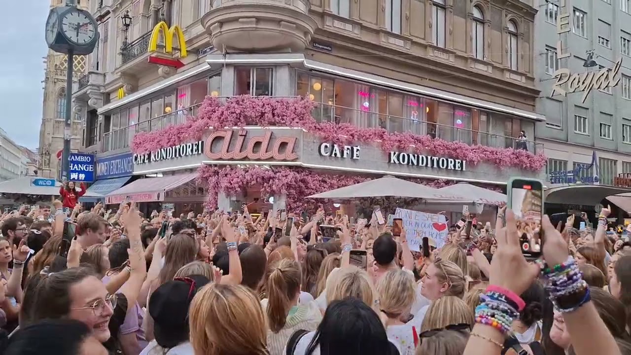 Fans singing Cruel Summer (Vienna's Version)