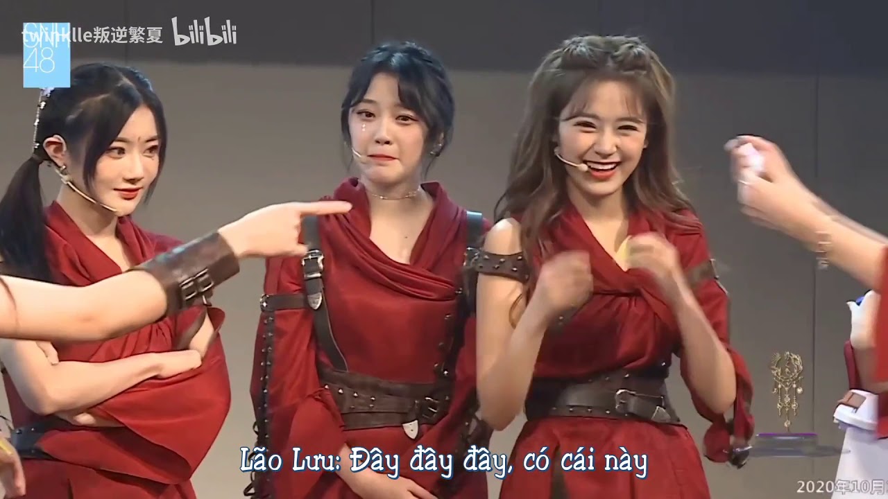 [20201112 Vietsub] Hồ Hiểu Tuệ và Trần Thiến Nam bịt mắt ăn cam🍊 | Lưu Thù Hiền mở mắt ăn chanh🍋